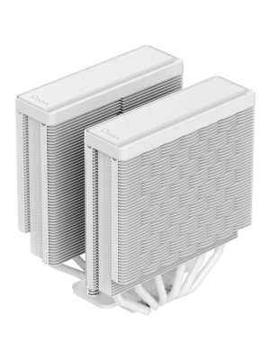 ����� Ocypus Delta A62 WH ARGB, 2x120mm ARGB FAN, Top Panel, 6 HEAT PIPES, 4-PIN PWM, 500-2000 RPM, 29DBA, HYDRO BEARING, LGA115X/1200/1700/18XX, AM4/AM5