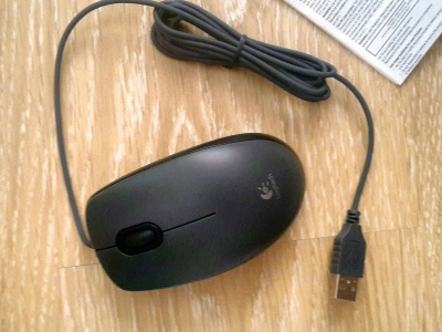 ���� Logitech M90 Grey USB Mouse (910-001794 / 910-001793)