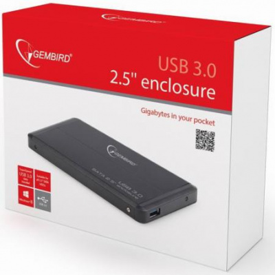 ������� ��������� ��� HDD 2.5" SATA Gembird EE2-U3S-2 USB3.0 ������