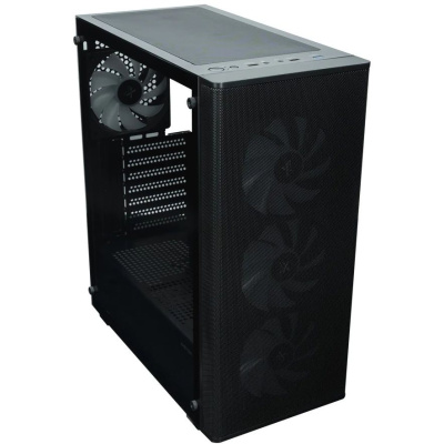 ������ XASTRA  A300 4ARGB  Black ATX/Mesh/ full-size TG / 4x120mm FC120 ARGB PWM fans/ A300-4FC12A