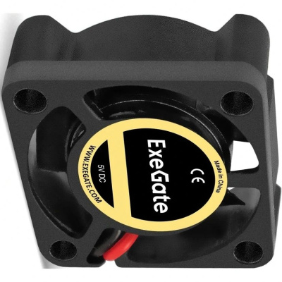 Exegate EX295187RUS ���������� 5� DC ExeGate EX02510S2P-5 (25x25x10 ��, Sleeve bearing (��������� ����������), 2pin, 10000RPM, 22dBA)