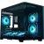 ������ XASTRA QR600M 6ARGB C10-UC Black mATX/Aquarium/Curve Glass /Led Strip/6x120mm ARGB PWM FM fans/ Argb+PWM HUB 10port /Type-C/ QR600M-6FM12A-C10-UC-L