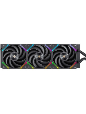������� �������� ���������� 1STPLAYER X-360E Black / 3x120mm, ARGB, 7-segment display, 300W TDP / X-360E-BK