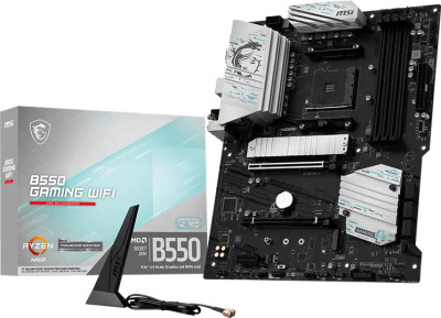 ����������� ����� MSI B550 GAMING WIFI, AM4, AMD B550, ATX, Ret