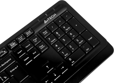 �������� ���������� + ���� A4Tech Fstyler FG1012, ������������, USB, ������ (FG1012 BLACK)