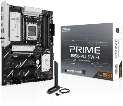 ����������� ����� Asus PRIME B850-PLUS WIFI SocketAM5 AMD B850, ATX, Ret