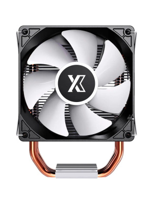 ����� XASTRA AE903 FRGB LGA1851/1700/1200/115X/AM5/AM4 (TDP 130W, 3 ����.������ , PWM FAN FRGB 92mm, Top cover with FRGB LED ) RET