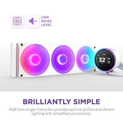 ������� �������� ���������� NZXT Kraken Elite 420 RGB (RL-KR42E-W2)