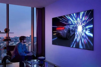 ��������� OLED Samsung 77" QE77S95FAUXRU Series 9 4K Ultra HD 120Hz WiFi Smart TV ������ �����