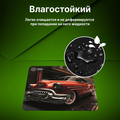 ������ ��� ���� Cactus Red Car 300x250x2�� (CS-MP-P07M)