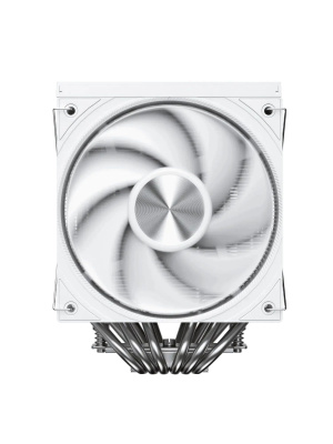 ����� 1STPLAYER FROST BITE FB12DS-6 White / 6HPx6mm, dual tower, 250W TDP, 2x120mm fans, 800-2300 RPM, 70.15 CFM, 34.8 dBA / FB12DS-6-WH