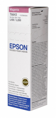 ��������� EPSON C13T66434A � ���������� ��������� ��� L100/L200