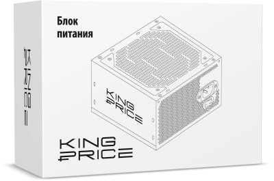 ���� ������� KingPrice ATX 600W KPPSU600 V2 (20+4pin) 120mm fan 4xSATA RTL