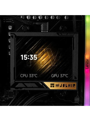 ������� �������� ���������� Thermalright Mjolnir Vision 360 UB Pro ARGB Black / 3x120mm ARGB PWM Fans / TRMV360UBPROAB