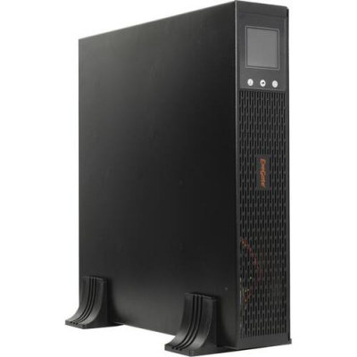 ��� Pure Sine Wave ExeGate SinePower UHB-1000.LCD.AVR.C13.RJ.USB.2U 1000VA/800W, Black