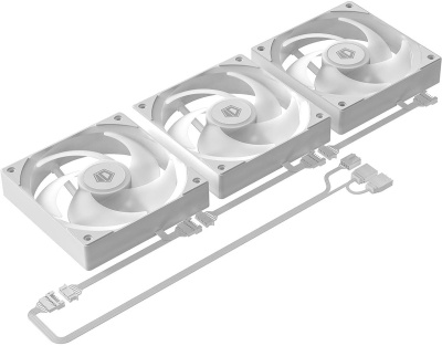 ������� ����������� ���������� ID-COOLING FX360 LCD WHITE , �����, retail