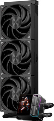 ������� ����������� ���������� PCcooler DS360 Display BK, LCD, 4-pin, 120��, ������, retail