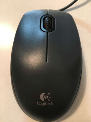 ���� Logitech M90 Grey USB Mouse (910-001794 / 910-001793)