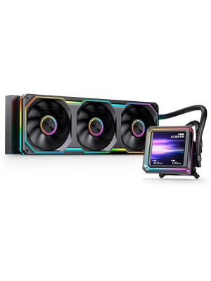 �������� �������� ���������� JONSBO TX-360 Black LGA 1851/1700/1200/115X/AM5/AM4 (TDP 320W, ARGB FAN and ARGB LCD Display PUMP,  PWM, TRIPLE FAN 120mm, ������) RET