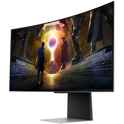 ������� Samsung 34" Odyssey G8 G85SD LS34DG852SIXCI UWQHD OLED Silver