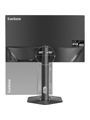 ������� 23.8"�ExeGate ProSmart EZ2400C {IPS 1920x1080 75Hz 3-5ms 16:9 250cd 1000:1 D-Sub, HDMI DisplayPort USB Speakers audio-out Pivot} [EX299032RUS]