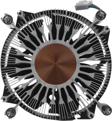 ����� ��� ���������� Digma D-CPC110-PWM3 92x92x25mm Soc-1200/1150/1151/1155 ������ 4-pin 25dB Al+Cu 110W Ret