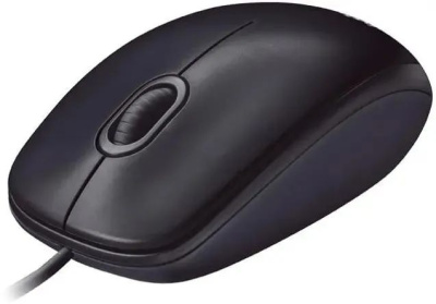 ���� ��������� Logitech M90 black (USB1.1, ����������, 1000dpi, 2but) (910-001795)
