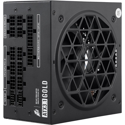 ���� ������� 1STPLAYER NGDP GOLD 1200W Black / ATX 3.1, PCle 5.1, APFC, 80 PLUS Gold, LLC+DC-DC, full Japan solid-state caps, 120mm fan, full modular / HA-1200BA4